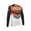 JERSEY ACERBIS MX TRACK NARANJA/NEGRO.