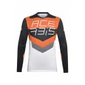 JERSEY ACERBIS MX TRACK NARANJA/NEGRO.