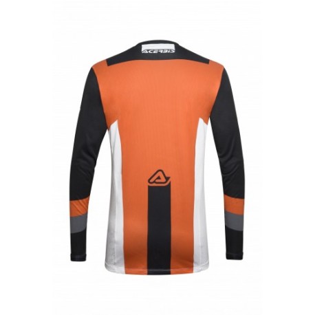 JERSEY ACERBIS MX TRACK NARANJA/NEGRO.