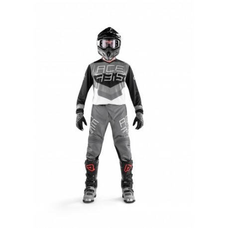 JERSEY ACERBIS MX TRACK GRIS/NEGRO.