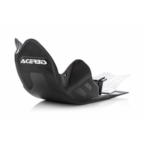 CUBRECÁRTER ACERBIS CON PROTECTOR DE BIELETAS SUZUKI RMZ 250 19-21 NEGRO/BLANCO.