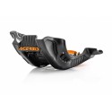 CUBRECÁRTER ACERBIS CON PROTECTOR DE BIELETAS KTM SXF 250/350 19-21 NEGRO/NARANJA.