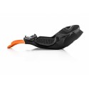CUBRECÁRTER ACERBIS CON PROTECTOR DE BIELETAS KTM SXF 250/350 19-21 NEGRO/NARANJA.