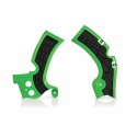PROTECTOR DE CHASIS ACERBIS KAWASAKI KXF 450 09-18 VERDE/NEGRO.