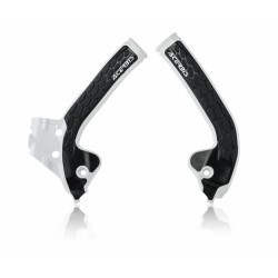 PROTECTOR DE CHASIS ACERBIS KTM SX 85 18-21 BLANCO/NEGRO.