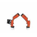 PROTECTOR DE CHASIS ACERBIS KTM SX 65 14-21 NEGRO/NARANJA.