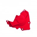 PROTECTOR TAPA ENCENDIDO POLISPORT HONDA CRF 250 R 11-17 ROJO.