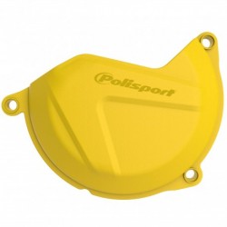 PROTECTOR TAPA EMBRAGUE POLISPORT HUSQVARNA FE 450/501 14-16 AMARILLO.