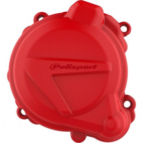 PROTECTOR TAPA ENCENDIDO POLISPORT BETA RR 250/300 13-18 ROJO.