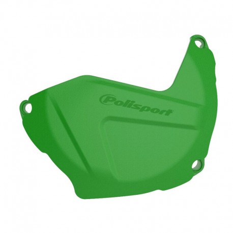 PROTECTOR TAPA EMBRAGUE POLISPORT KAWASAKI KXF 250 09-20 VERDE.