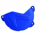 PROTECTOR TAPA EMBRAGUE POLISPORT YAMAHA WRF 450 16-21 AZUL.