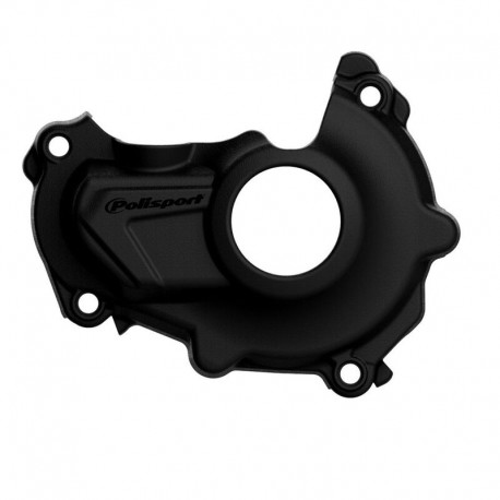 PROTECTOR TAPA ENCENDIDO POLISPORT YAMAHA YZF 450 14-17 NEGRO.