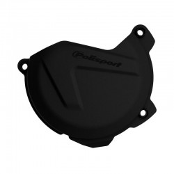 PROTECTOR TAPA EMBRAGUE POLISPORT KTM EXC-F 250/350 12-16 NEGRO.