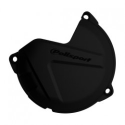 PROTECTOR TAPA EMBRAGUE POLISPORT KTM EXC 250/300 13-16 NEGRO.