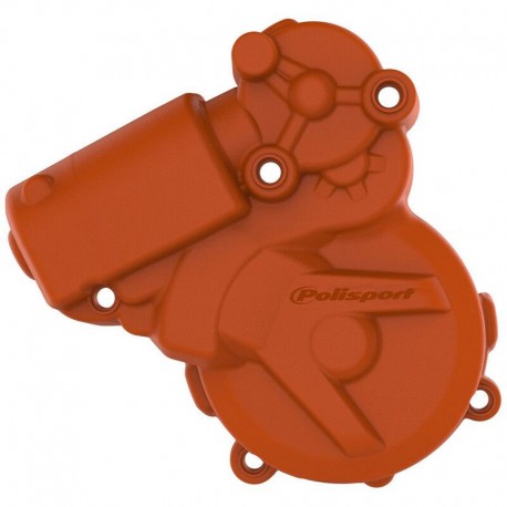 PROTECTOR TAPA ENCENDIDO POLISPORT KTM EXC 250/300 11-16 NARANJA.