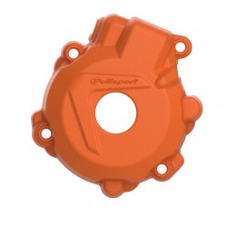 PROTECTOR TAPA ENCENDIDO POLISPORT KTM EXC-F 250/350 14-16 NARANJA.