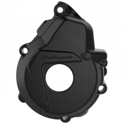 PROTECTOR TAPA ENCENDIDO POLISPORT KTM EXC-F 250/350 14-16 NEGRO.