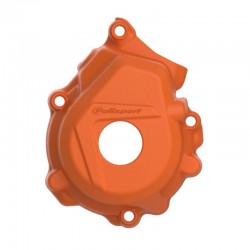 PROTECTOR TAPA ENCENDIDO POLISPORT KTM SX-F 250/350 16-21 NARANJA.