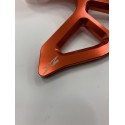 PROTECTOR DE DISCO DE FRENO TRASERO X-POWER HUSQVARNA TE/FE NARANJA.