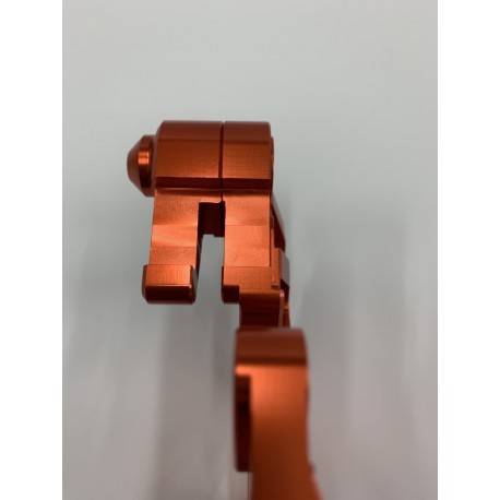 PROTECTOR DE DISCO DE FRENO TRASERO X-POWER HUSQVARNA TE/FE NARANJA.