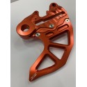 PROTECTOR DE DISCO DE FRENO TRASERO X-POWER HUSQVARNA TE/FE NARANJA.