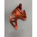 PROTECTOR DE DISCO DE FRENO TRASERO X-POWER HUSQVARNA TE/FE NARANJA.