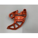 PROTECTOR DE DISCO DE FRENO TRASERO X-POWER HUSQVARNA TC/FC 16-21 NARANJA.