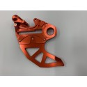 PROTECTOR DE DISCO DE FRENO TRASERO X-POWER HUSQVARNA TC/FC 16-21 NARANJA.