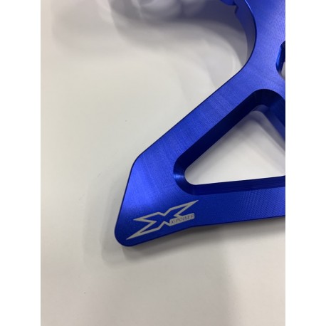 PROTECTOR DE DISCO DE FRENO TRASERO X-POWER HUSQVARNA TC/FC 16-21 AZUL.