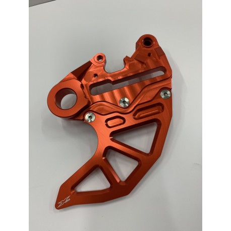 PROTECTOR DE DISCO DE FRENO TRASERO X-POWER KTM SX/SX-F 16-21 NARANJA.