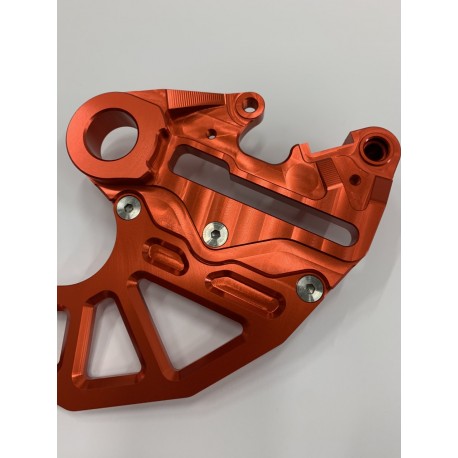 PROTECTOR DE DISCO DE FRENO TRASERO X-POWER KTM SX/SX-F 16-21 NARANJA.