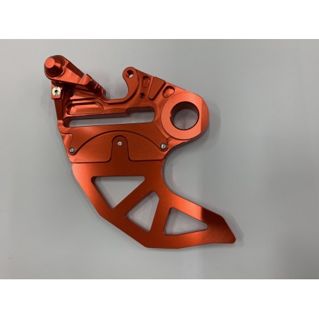 PROTECTOR DE DISCO DE FRENO TRASERO X-POWER KTM SX/SX-F 16-21 NARANJA.