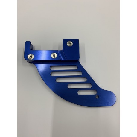 PROTECTOR DE DISCO DE FRENO TRASERO X-POWER HUSABERG TE/FE 09-14 AZUL.