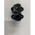 JUEGO TORRETAS X-POWER D.28 ALTURA 32MM HUSQVARNA TE/FE 14-21 NEGRO.