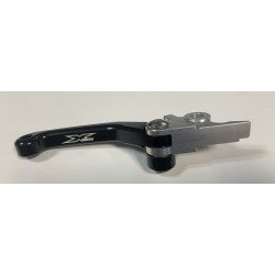 MANETA DE FRENO REVERSIBLE X-POWER HUSABERG NEGRO.