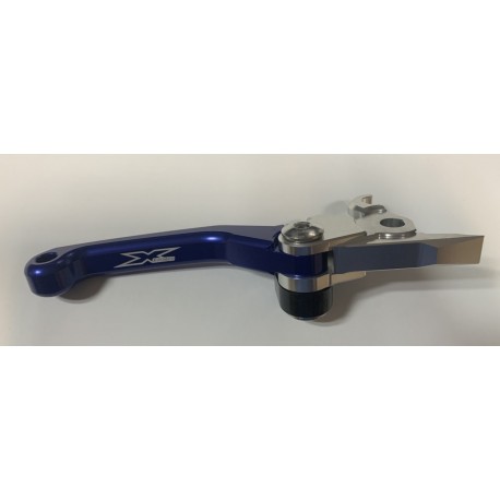 MANETA DE FRENO REVERSIBLE X-POWER HUSABERG AZUL.