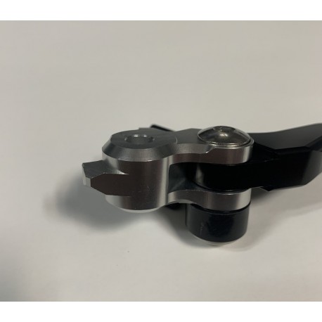 MANETA DE EMBRAGUE REVERSIBLE X-POWER KTM NEGRO.