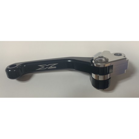 MANETA DE FRENO REVERSIBLE X-POWER GAS GAS BOMBA NISSIN NEGRO.