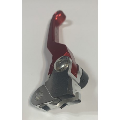 MANETA DE EMBRAGUE REVERSIBLE X-POWER HONDA ROJO.