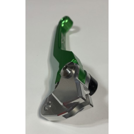 MANETA DE EMBRAGUE REVERSIBLE X-POWER KAWASAKI VERDE.