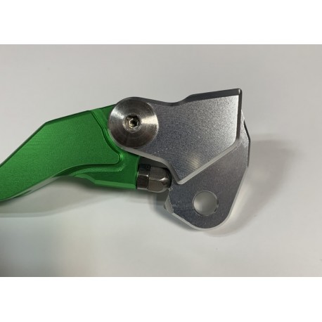 MANETA DE EMBRAGUE REVERSIBLE X-POWER KAWASAKI VERDE.