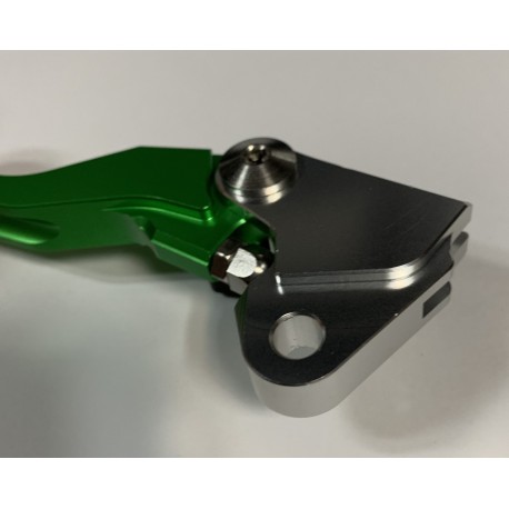 MANETA DE EMBRAGUE REVERSIBLE X-POWER KAWASAKI VERDE.