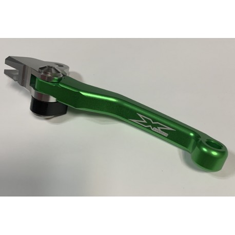 MANETA DE EMBRAGUE REVERSIBLE X-POWER KAWASAKI VERDE.