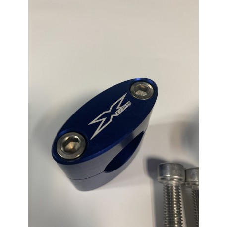 JUEGO TORRETAS X-POWER D.22 ALTURA 18 MM AZUL.