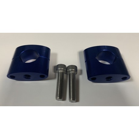 JUEGO TORRETAS X-POWER D.22 ALTURA 18 MM AZUL.