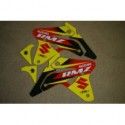 KIT ADHESIVOS FACTORY EFFEX SUZUKI RMZ450 2007 AMARILLO Y ROJO