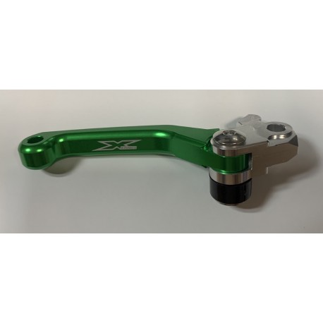 JUEGO DE MANETAS REVERSIBLES X-POWER KAWASAKI KX/KXF VERDE.