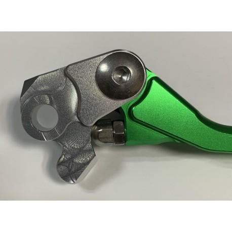JUEGO DE MANETAS REVERSIBLES X-POWER KAWASAKI KX/KXF VERDE.