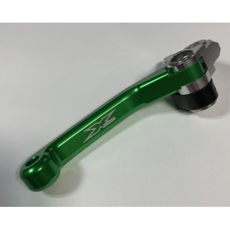 JUEGO DE MANETAS REVERSIBLES X-POWER KAWASAKI KX/KXF VERDE.