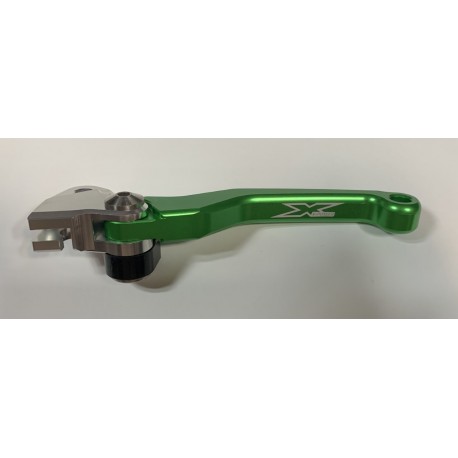 JUEGO DE MANETAS REVERSIBLES X-POWER KAWASAKI KX/KXF VERDE.
